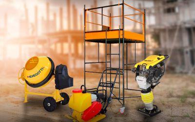 LOCAÇÃO DE EQUIPAMENTOS PARA CONSTRUÇÃO